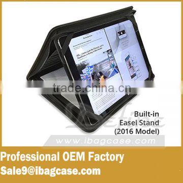 Wholesale Black Pu Leather Folder / A4 Portfolio Case Folder / leather portfolio folder