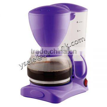 ETL,FDA approval 110V 0.6L 4 cup drip coffee maker