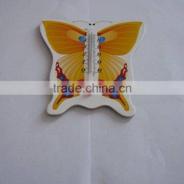 Fridge Thermometer w/ Magnetic Used Refrigerator Door Artpaper and Red Kerosene Filled Cheap Price Accurate Temperature photo-2