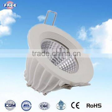 Lampshade material for 10w LED down light,3 inch,round,aluminum alloy,Foshan lighting