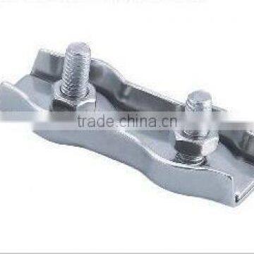 High Quality AISI304/316 Stainless Steel Steel Electric Galvanized Simplex Wire Rope Clips 2mm-10mm photo-4