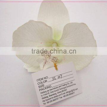 artificial white gladiolus flowers basket decoration for sale