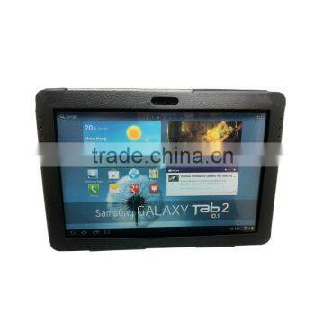 PU Leather Case Cover With Stand for SAMSUNG GALAXY TAB 2 10.1 P5100 Black
