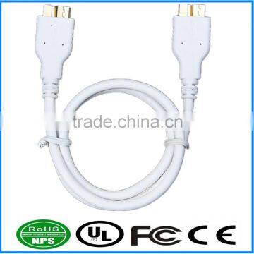 USB3.0 Cable USB3.0 MicroB To MicroB Cable Pure Copper Dataline M To M Mountable photo-2