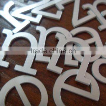 Decorative Art Word With Gold Stamping
