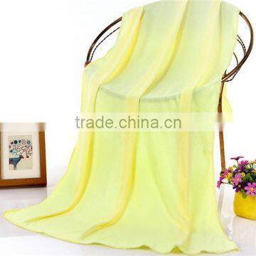 Fashion Cheap Custom Plain Microfiber Woven Bath Towels photo-3