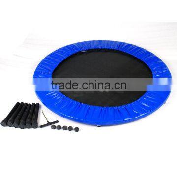 38" Folding Mini Rebounder Trampoline With Padding Band Fitness Jump Pure Fun photo-2