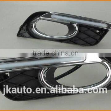 High Power With Yellow Trun Signal Super Quality Daytime Running Lights LED for Honda Civic 2011-2013 photo-2