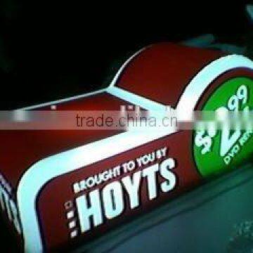 3D Vacuum Forming Red PMMA Lightbox photo-3