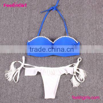 Sexy Women's Wild Bodycon Lace-up Beachwear photo-5