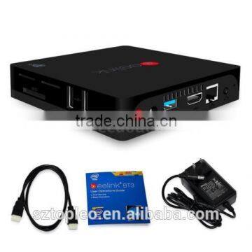 New BT3 TV BOX MINI PC intel x5-Z8300 2.4G+5.8G WIFI Bluetooth 64-Bit