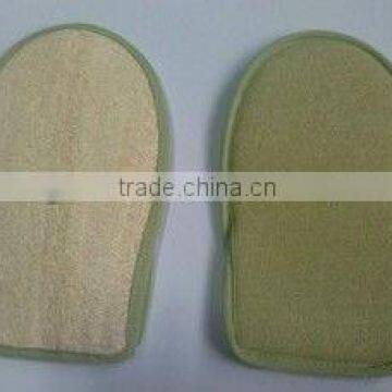 natural bamboo bath mitt