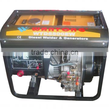 5kw open type diesel welding & generating genset