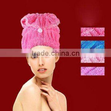 [LJ Towel] Fast Dryer Magic Turban Hair Drying Towel Cap Hat Microfibre For Bath Hair Dryer photo-4