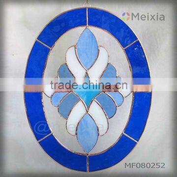 MF080252 wholesale tiffany style stained glass wall hanging panel for window decoration home decoration