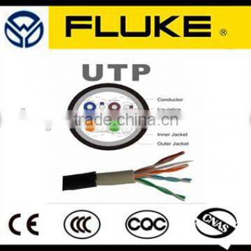 305M/Box Bare Copper Copper Clad Aluminum Outdoor CAT5e UTP Waterproof LAN Cable Go Green