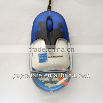 Multicolor Optical Mouse with Liquid Inside