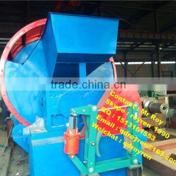 Automatic waste tire recycling line double shaft tire shredder machine