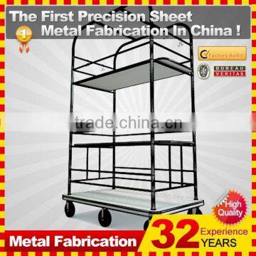 kindle 2014 new durable folding professional customized mini trolley cart shopping cart for sale