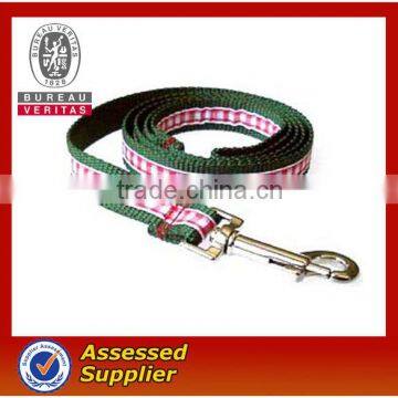 custom durable polyester pet leashes no minimum order