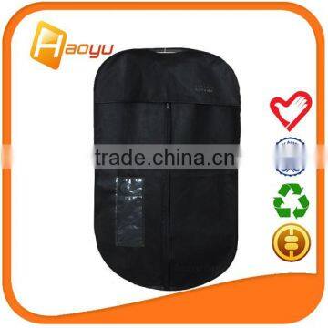 China gold supplier leather garment bag