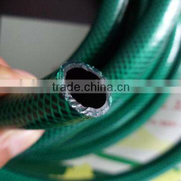 PVC GARDEN HOSE GREEN AND BALCK COLOUR WITH PLASTIC FITINGS