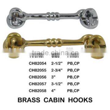 New Brass Cabin Hook CH82054