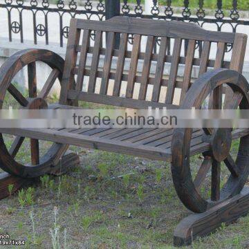 wooden bench