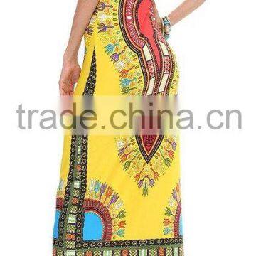 Oem Service China Supplier Ladies Dress/fashion Design Women Dashiki Dress/africa Printed Long Dress Quality Choice photo-3