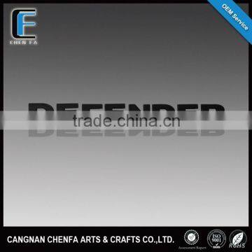 Custom car emblem famous 3d self-adhesive ABS plastic chrome emblem