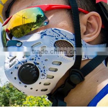 2015 Neoprene sport face mask with valve and filter