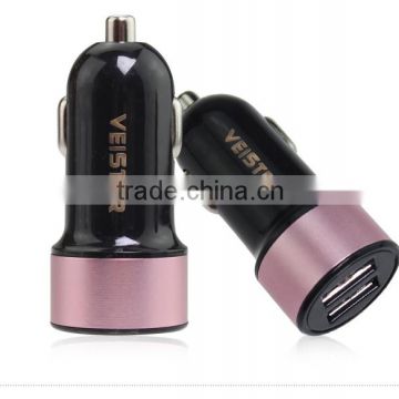 Wholesale 3.1A Output 2 Port usb Car charger from Alibaba Supplier