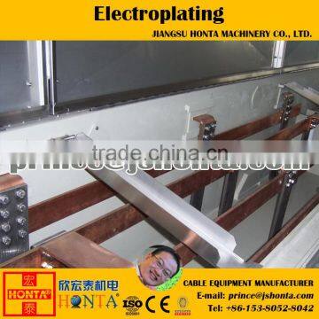 5000A Zinc (Zn)-on copper and copper alloy wire electrolytic plating machine and line