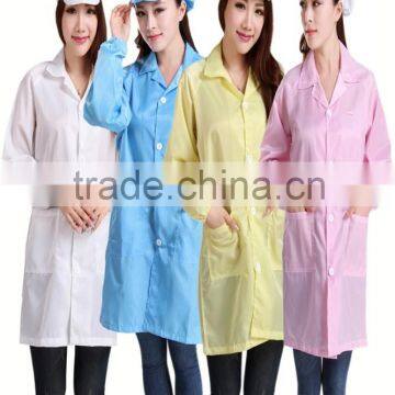 Antistatic Coat ESD Work Coat Washable Cleanroom Safety Coat