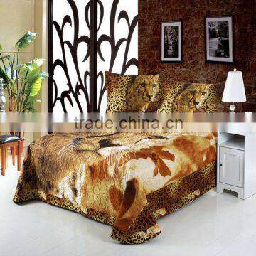 3d animal printed bedding set/sequined bedding set/comforter set