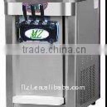 Table Top Three Flavor Stainless Steel Ice Cream Machine/marker BJ188SD