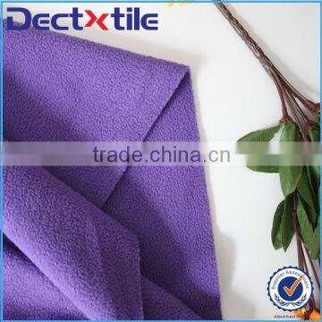 warmest and softest double side polar fleece scarf fabric for scarves