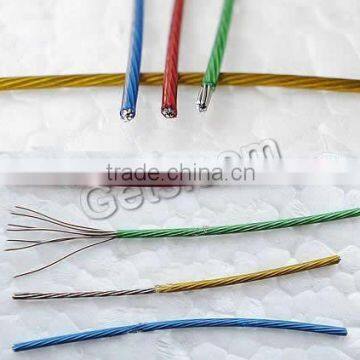 colorful With Plastic Spool & Nylon Coated Rubber Rope Tiger Tail Wire 785680