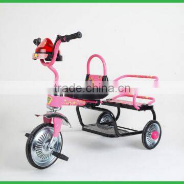 Tricycle With Iron Frame Baby ,two Seats ,it is Made of Iron Frame Kids Tricycle From Specialty Manufacturer of China