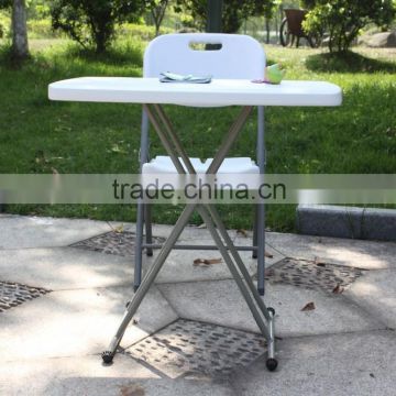 outdoor adjustable folding table and chair, small size portable picnic table for sale