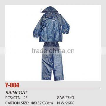 pvc rain coat