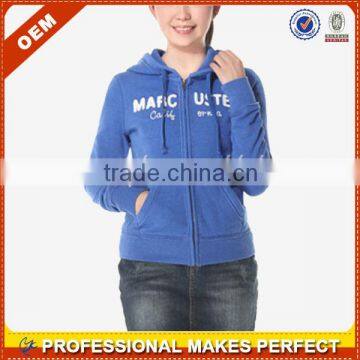 custom plain cotton women printing hoodies(YCH-B0300)