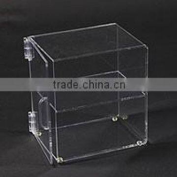 Large Clear Hard Shoe Acrylic Boxes