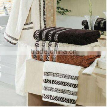 100%cotton plain soft jacquard non twist cheap terry towels