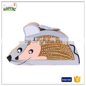 Mouse Shaped Premium Cat Scratcher Tow in One Lounge Bed photo-2