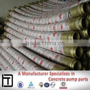 For concrete pump steel wires concrete pump rubber hose