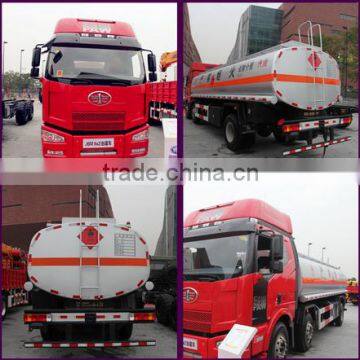 12 Wheel 6X2 Faw Oil Truck 20m3 Fuel Tank Truck