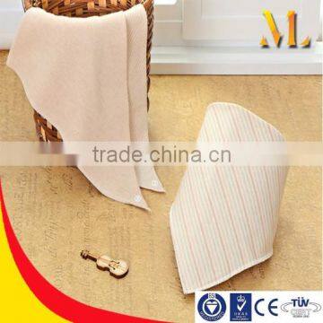 baby kids waterproof bib rubber cotton Eco-Friendly Triangular bandage