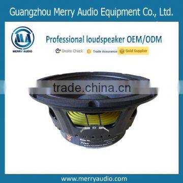 MR10-600 Professional pro speaker driver 10inch spl subwoofer speaker,loudspeaker