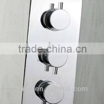 three lever concealed thermostatic shower mixer